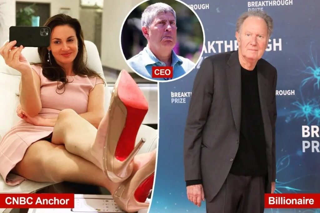 CNBC anchor Hadley Gamble who accused NBC CEO of 'sexual harassment' was also sexually involved with 80-year old billionaire