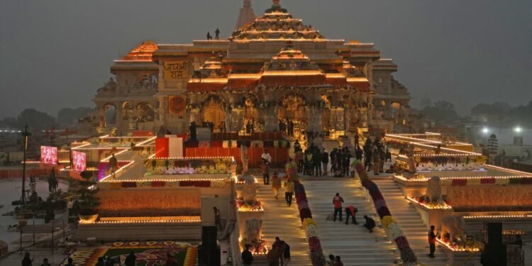 A temple to one of Hinduism’s holiest deities is opening in Ayodhya, India. Here’s what it means