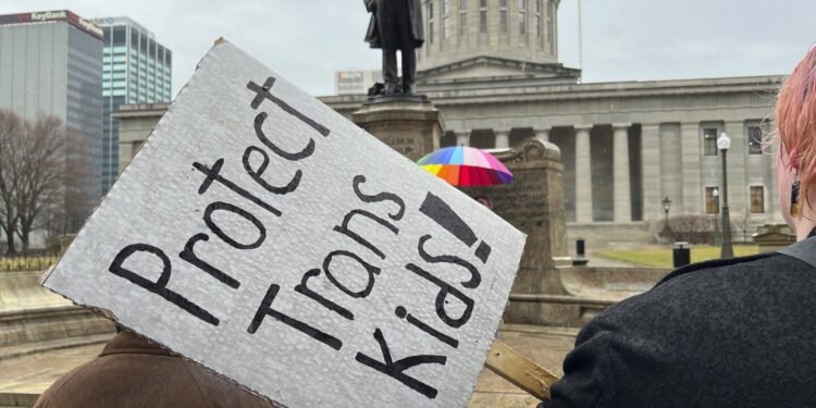 Ohio bans gender-affirming care and restricts transgender athletes despite GOP governor’s veto