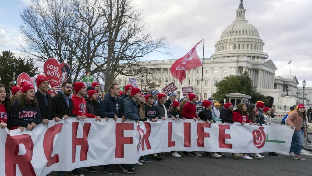 The March for Life rallies against abortion with an eye toward the November elections