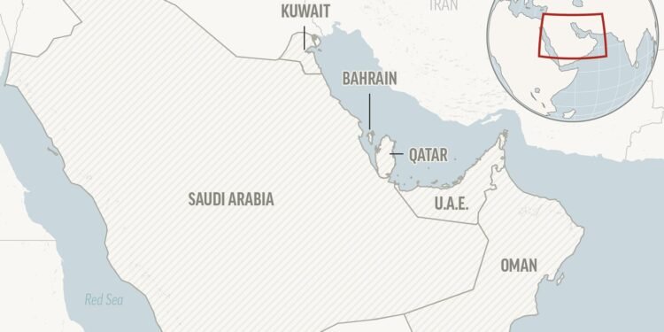 Two British warships collided in a Middle East port. No one was injured but damage was sustained