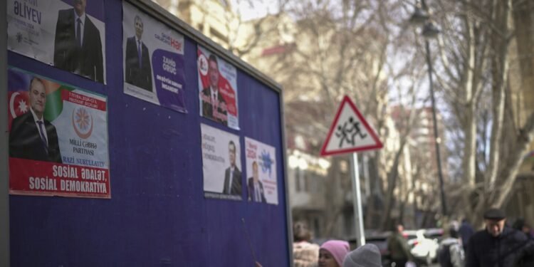 Azerbaijan holds snap presidential vote as Aliyev rides support from retaking of Karabakh