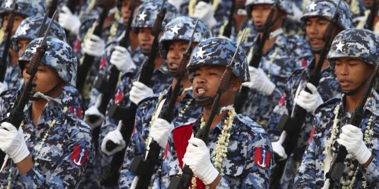 Facing setbacks against resistance forces, Myanmar’s military government activates conscription law