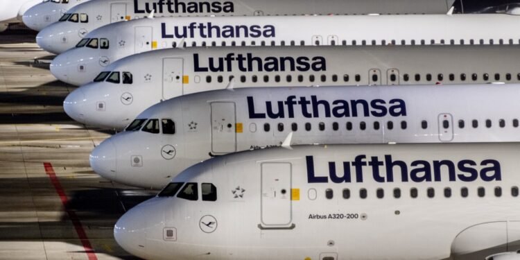 German labor union calls on Lufthansa ground staff to strike at 7 airports on Tuesday