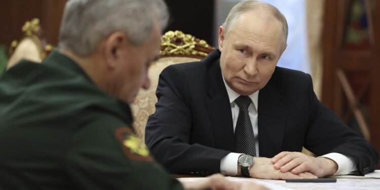 Putin says Russia has no intention of putting nuclear weapons in space, denying US claims