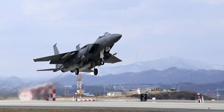 US and South Korea fly warplanes in interception drills after North Korea’s missile tests