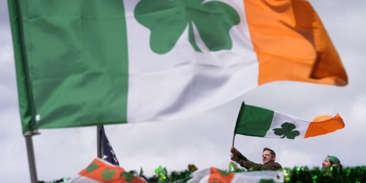 AP PHOTOS: Boston celebrates St. Patrick’s Day; Biden holds White House brunch with Irish leader