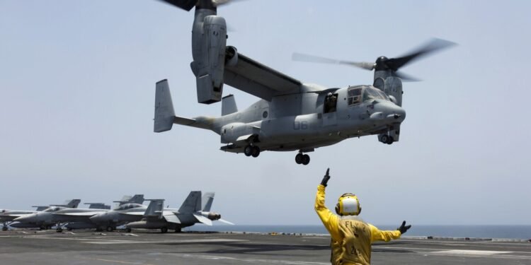 Military’s Ospreys are cleared to return to flight, 3 months after latest fatal crash in Japan