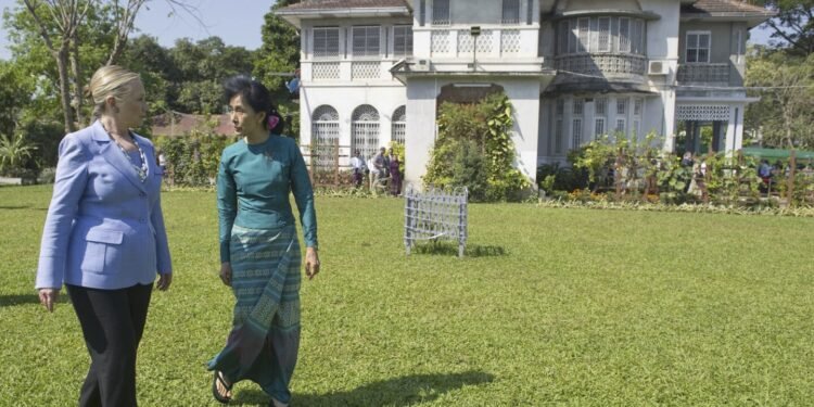 No bidders in court-ordered auction of house where Myanmar’s Aung San Suu Kyi was detained for years