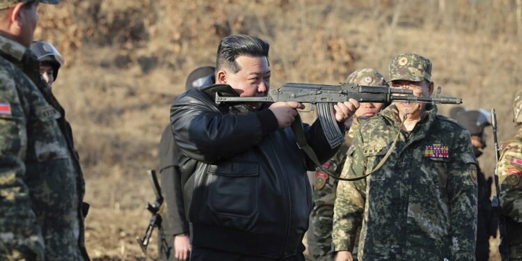 North Korea’s Kim calls for stronger war fighting capabilities against the US and South Korea