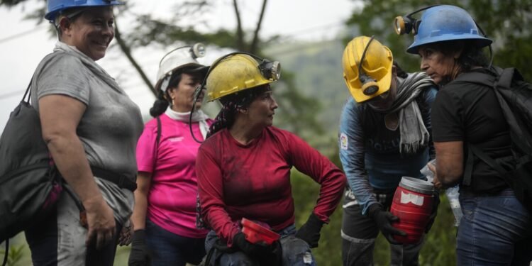 Women blast through gender barriers in Colombia’s emerald mines, but struggle to emerge from poverty