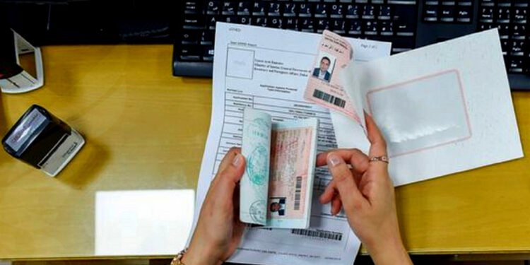 UAE work visa protector fee for Pakistanis