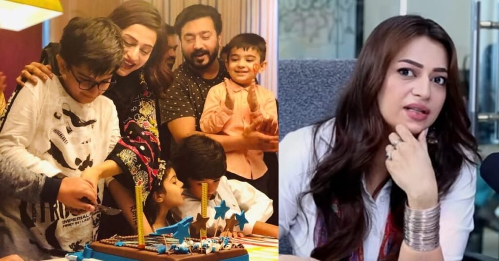 Hiba khan stayed away for her son