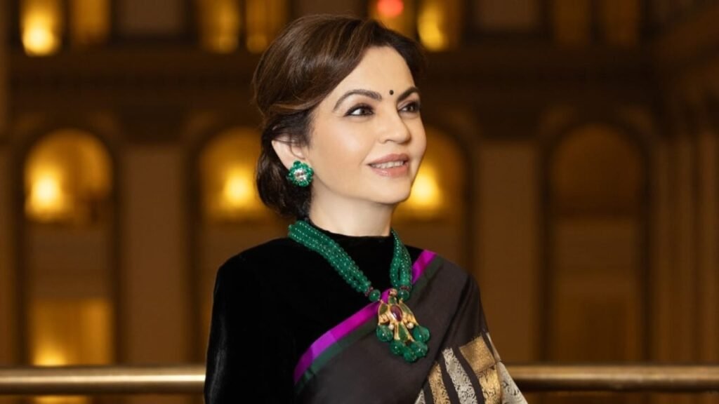 Nita Ambani's Emeralds Steal the Show at Trump's Dinner