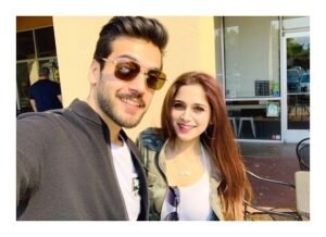 Aima Baig and Shahbaz Shigri