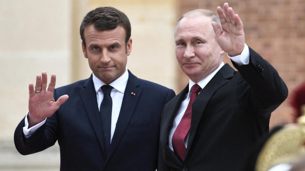 Macron Putin
