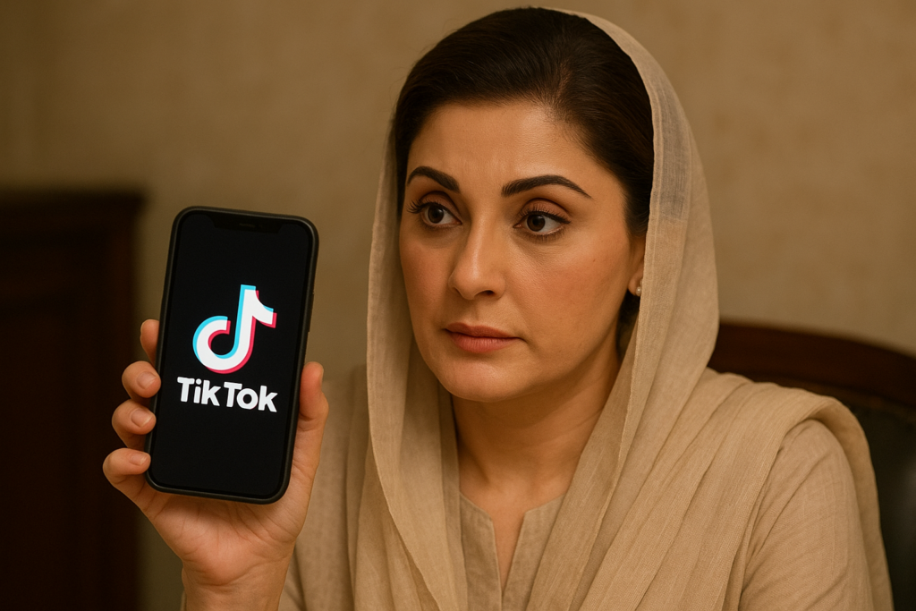 Maryam Nawaz's Obsession with TikTok