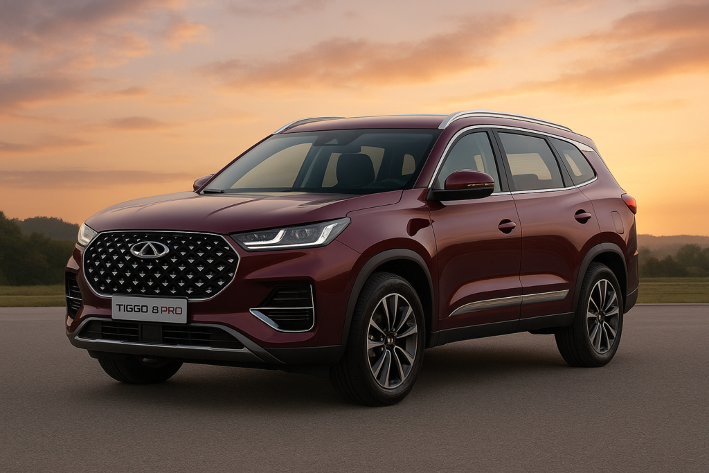 Chery Tiggo 8 Pro 2025 Price in Pakistan – 7-Seater Luxury SUV Entry in 2025 Chery Tiggo 8 Pro 2025