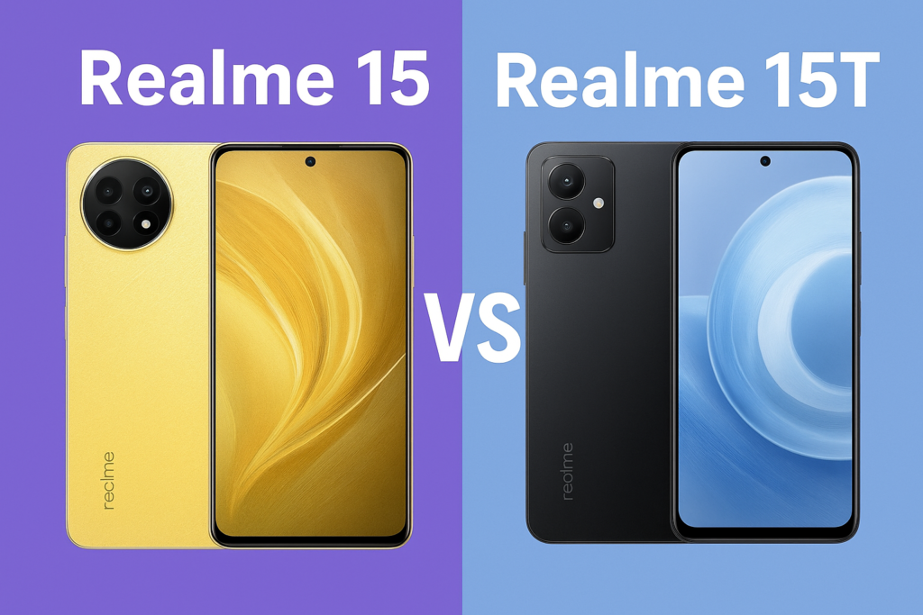 Realme 15 vs Realme 15T