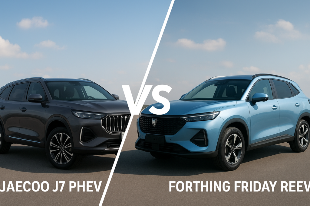 Jaecoo J7 PHEV vs Forthing Friday REEV