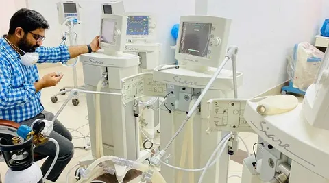 Made in Pakistan Ventilator Launched at Karachi Expo Center Made in Pakistan Ventilator