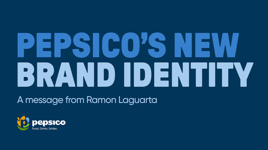 PepsiCo Rebrands with Modern Corporate Identity PepsiCo Bold New Logo