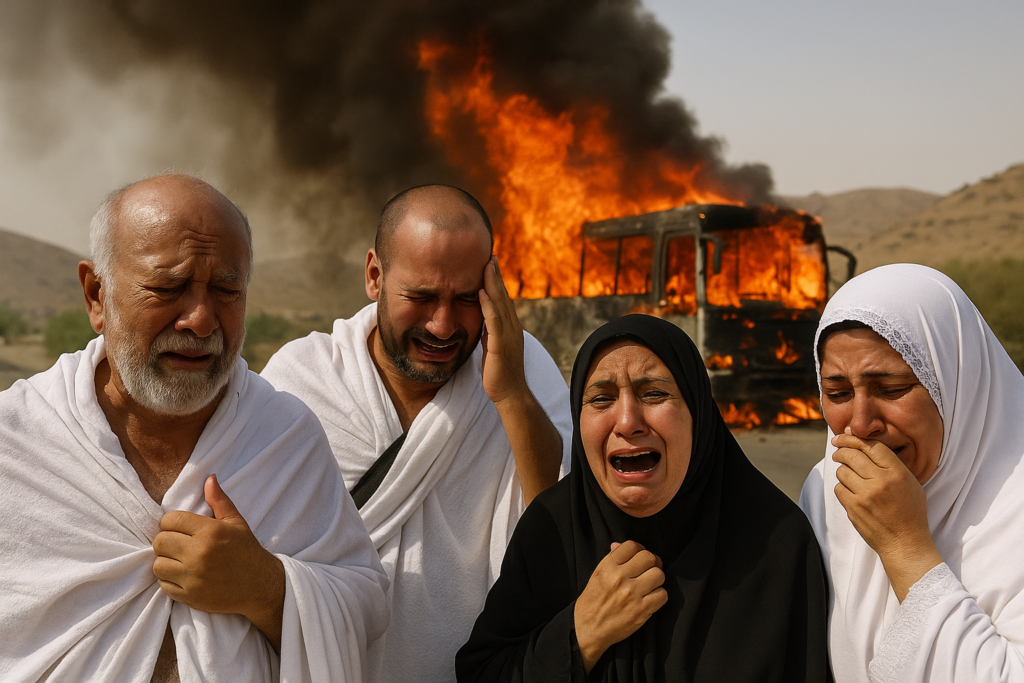 Why did a Umrah journey end in flames? 42 pilgrims feared dead in Saudi bus-tanker crash
