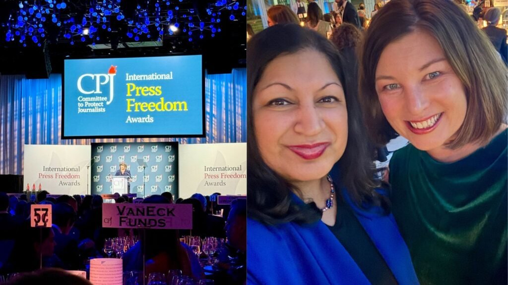 Niketa Patel Press Freedom at CPJ International Awards