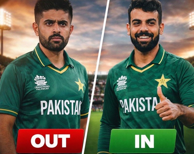 Babar Out, Shadab In: Pakistan Announce T20 Squad for Sri Lanka Tour
