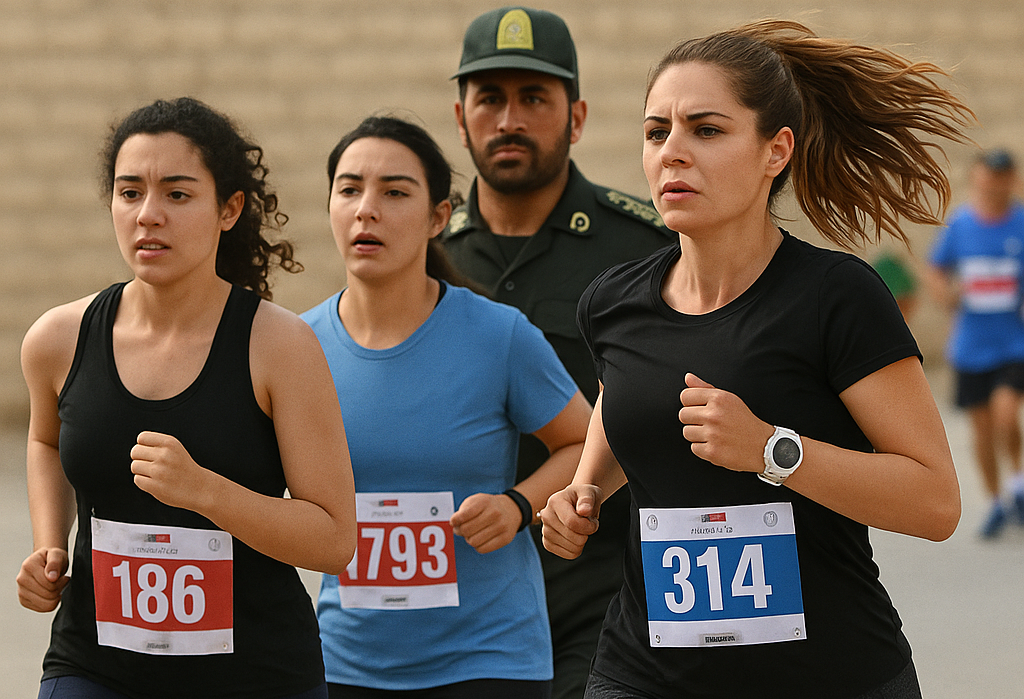 Iran arrests marathon organizers after women run without mandatory hijab