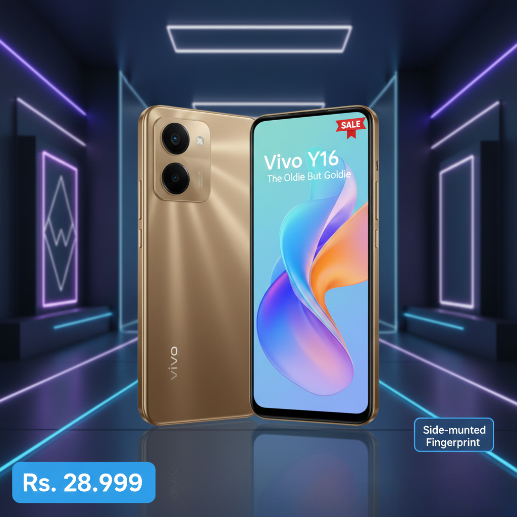 Vivo Y16 – The Oldie but Goldie