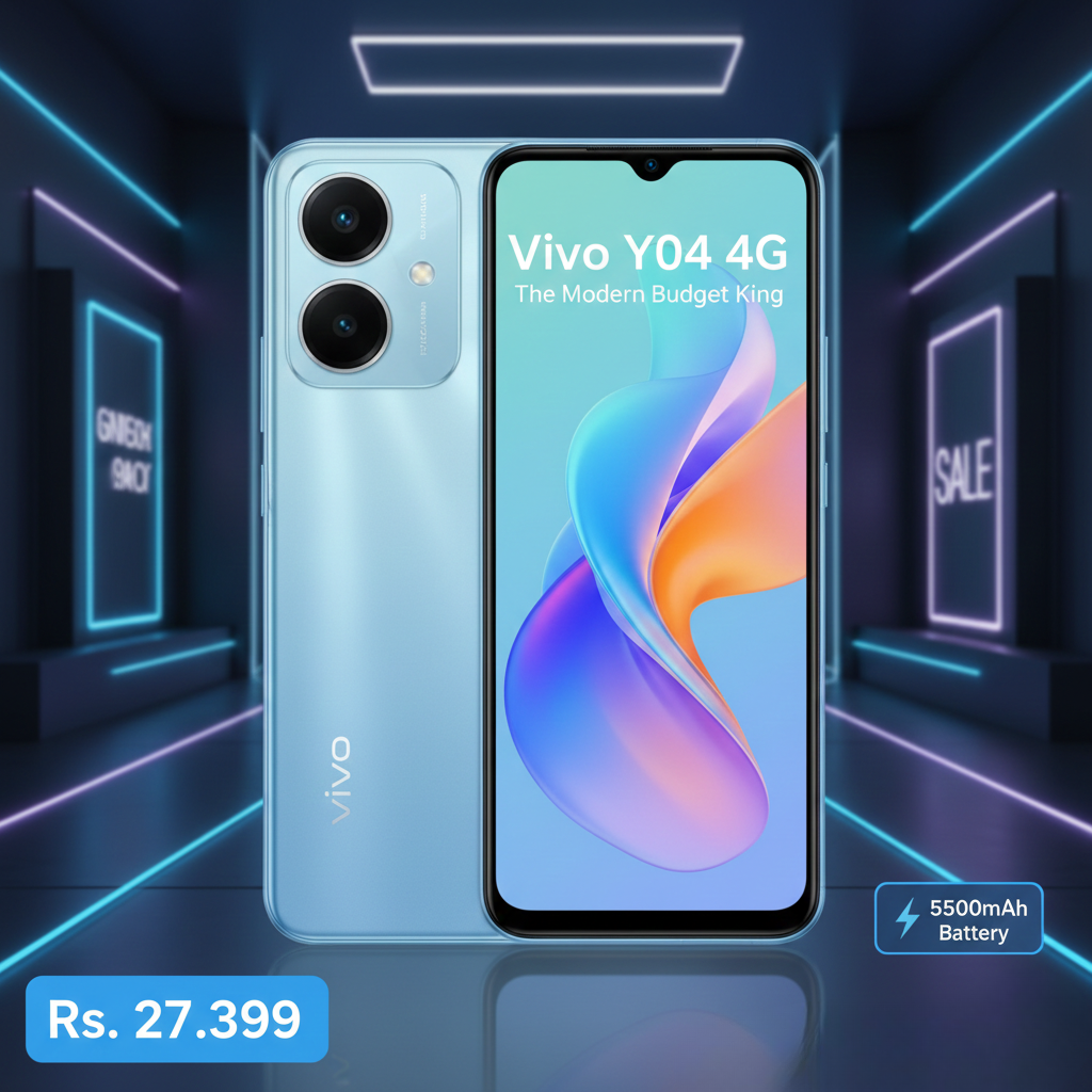 Vivo Y04 4G – The Modern Budget King