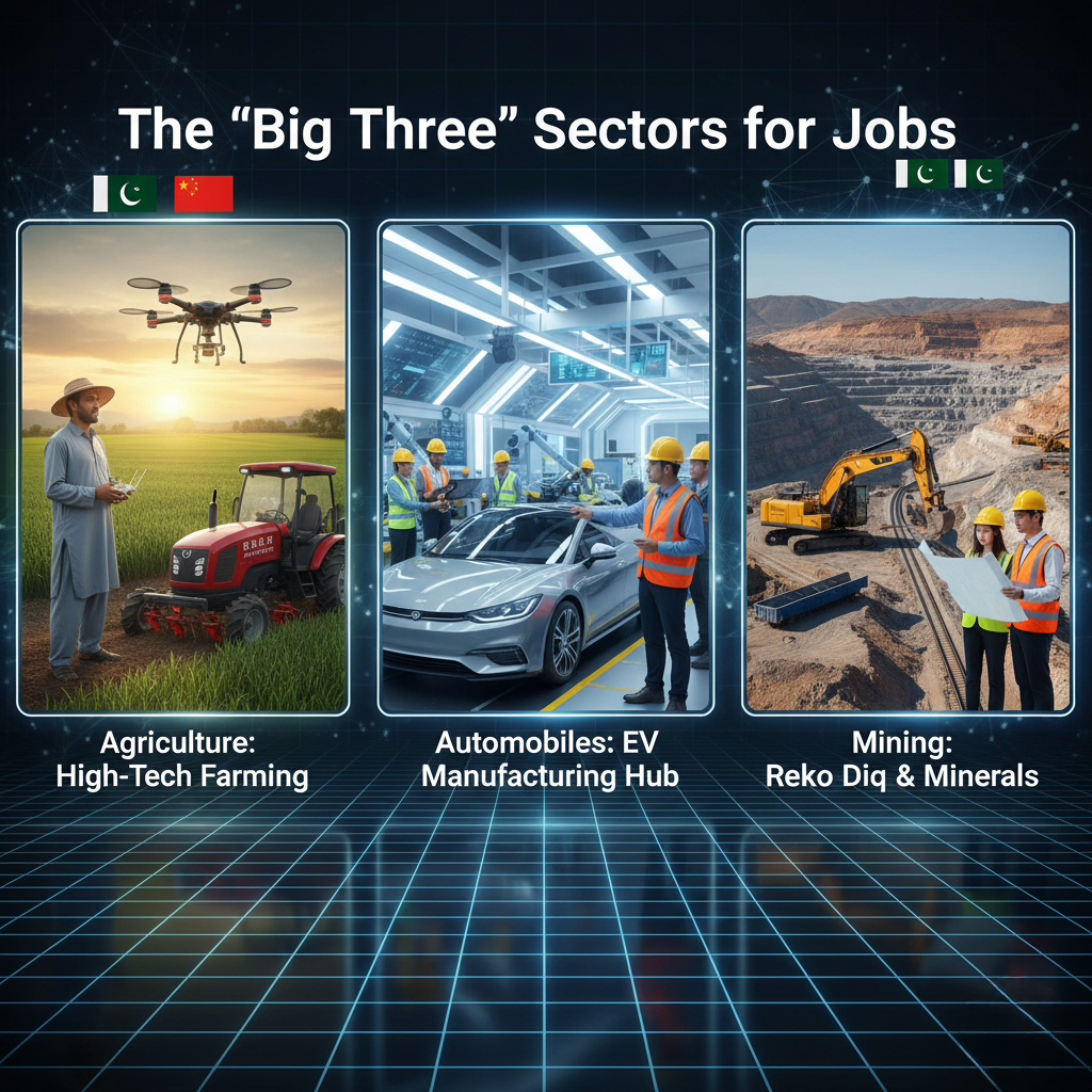 The "Big Three" Sectors for Jobs