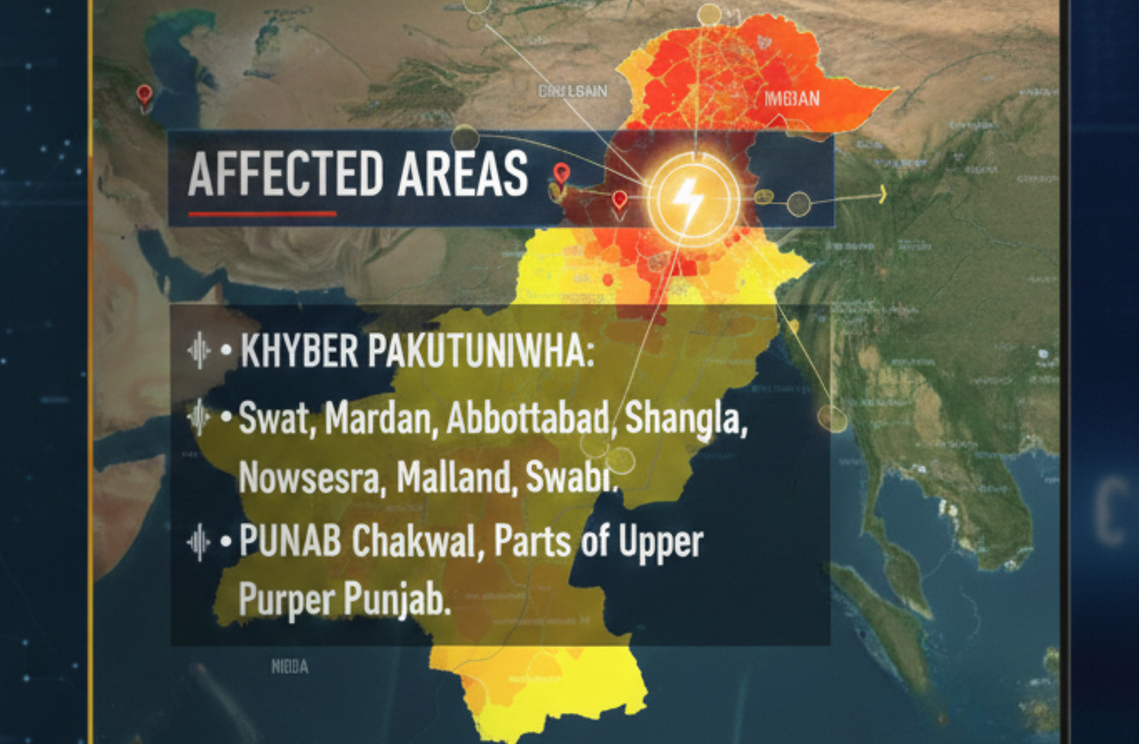 Affected Areas