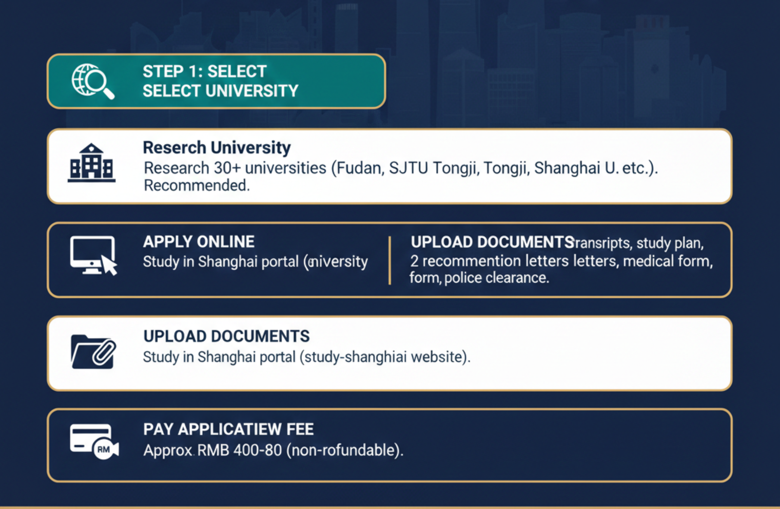 Application Process Step-by-Step