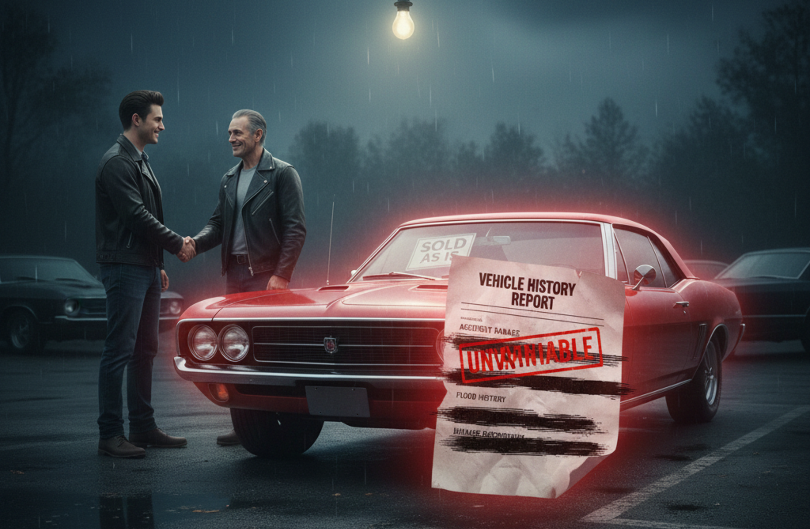 Neglecting the Vehicle History Report