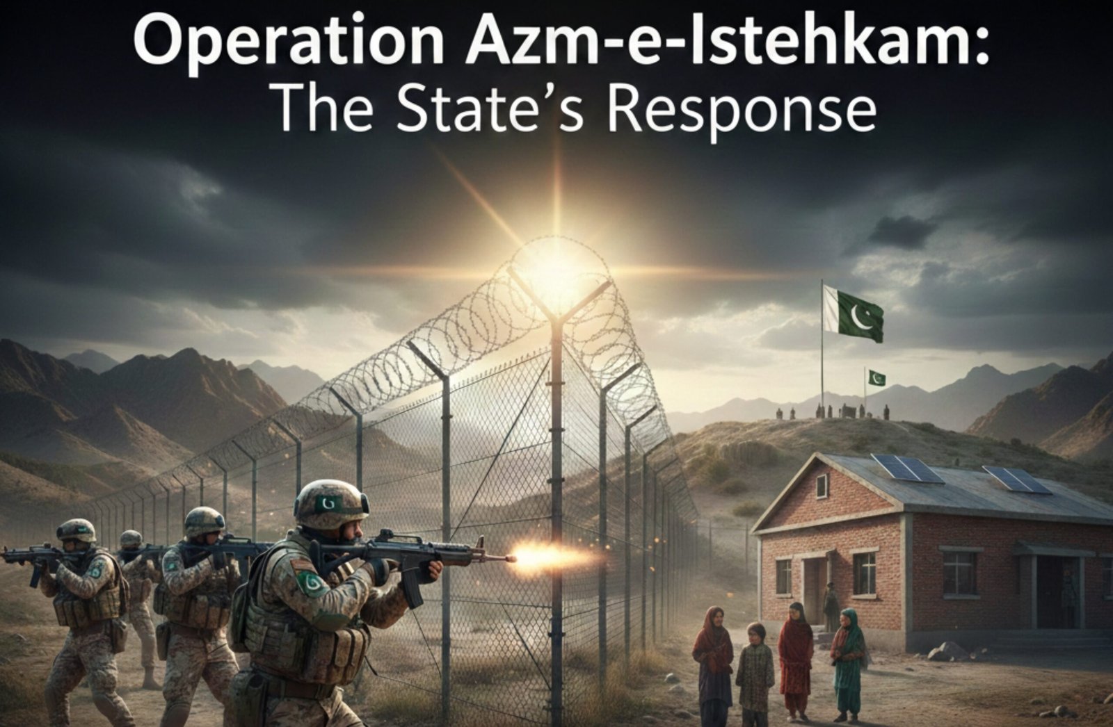 Operation Azm-e-Istehkam The State's Response