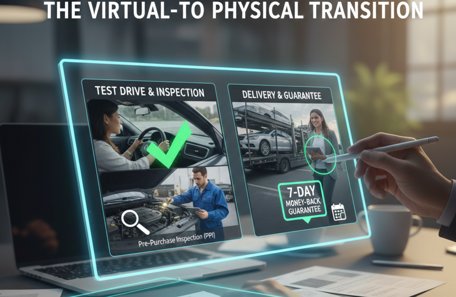 The Virtual-to-Physical Transition