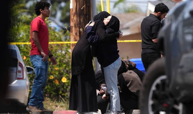 Trump condemns San Diego mosque attack as teen gunmen kill three before dying by suicide