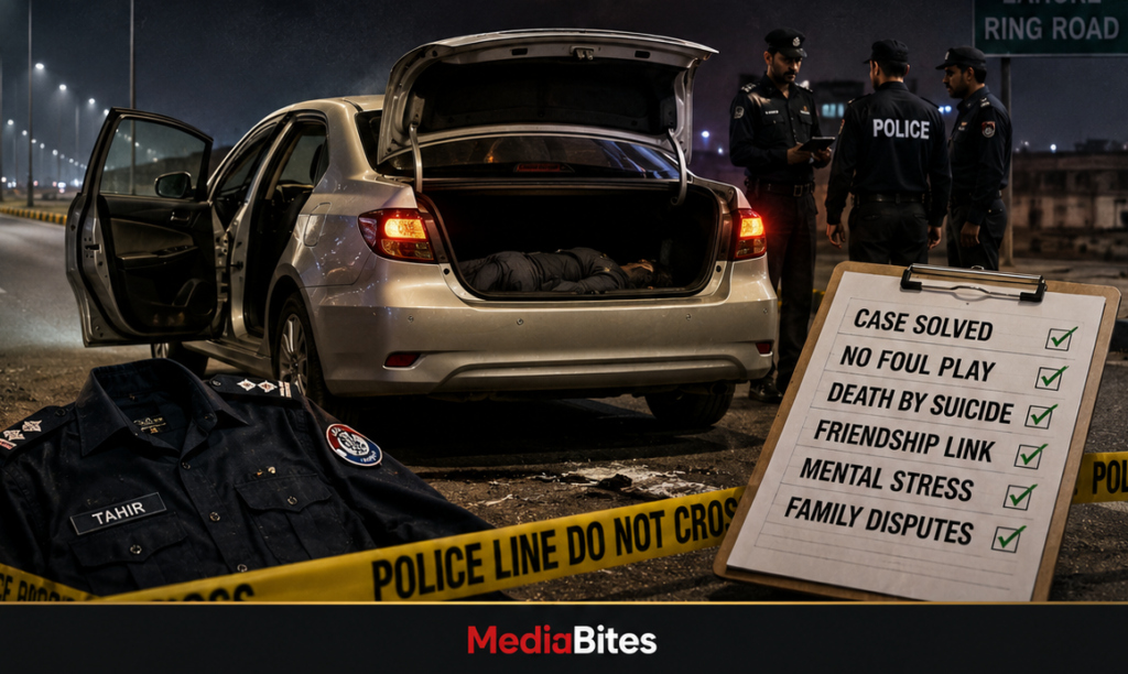 Lahore Ring Road car dead body mystery solved