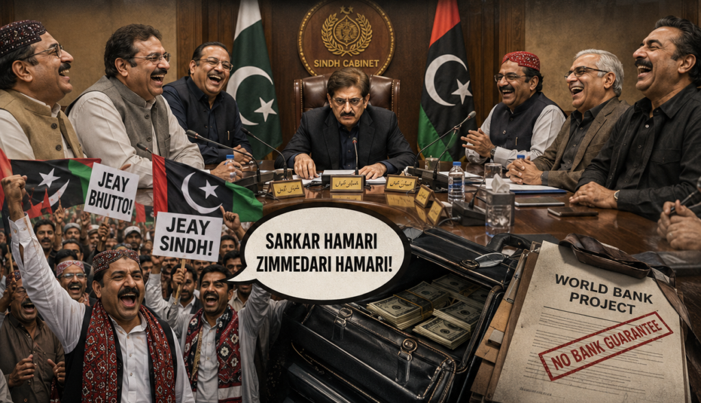 Rs 8.5 Billion Vanishes Without a Bank Guarantee — Is the PPP-Run Sindh Government Protecting Corruption in a World Bank Project?