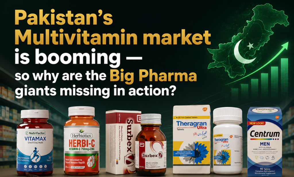 Pakistan’s Multivitamin market is booming — so why are the Big Pharma giants missing in action?