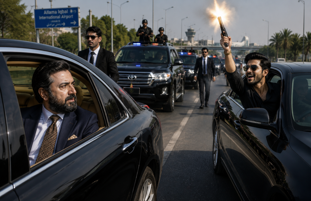 Lahore police arrested a suspect hours after gunfire was reported near Information Minister Ataullah Tarar’s vehicle in DHA, Lahore