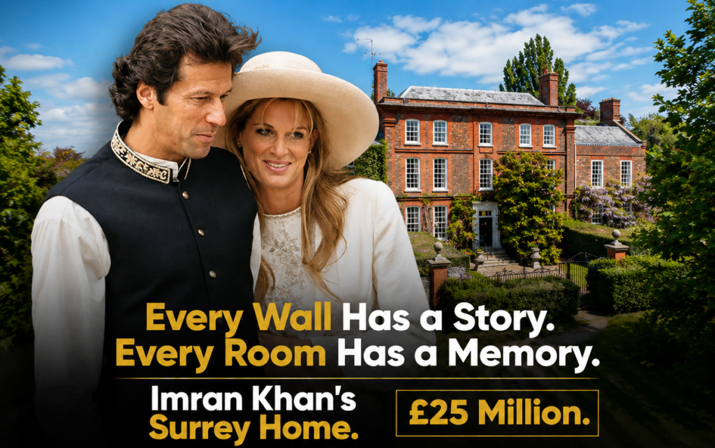 For Sale: The £25 Million Enchanted House Where Imran Khan Fell in Love, Dreamed of Power, and Built a Political Movement
