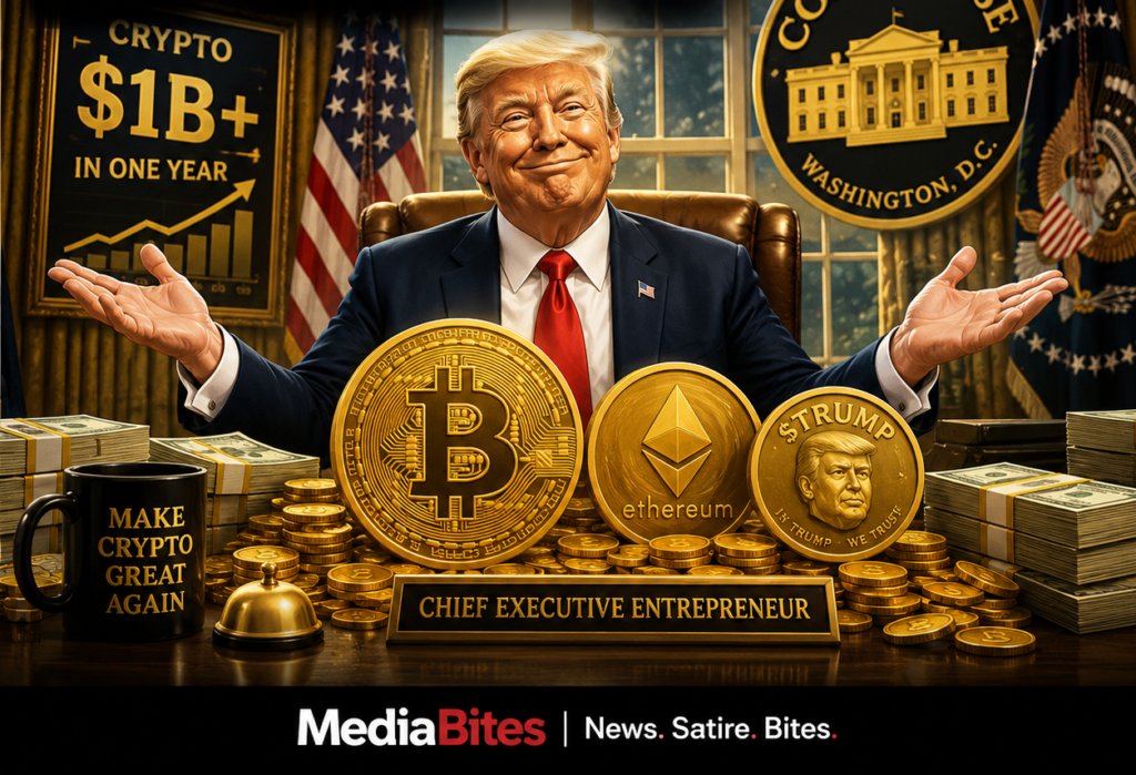 Trump’s crypto jackpot turns White House into “Coin House”