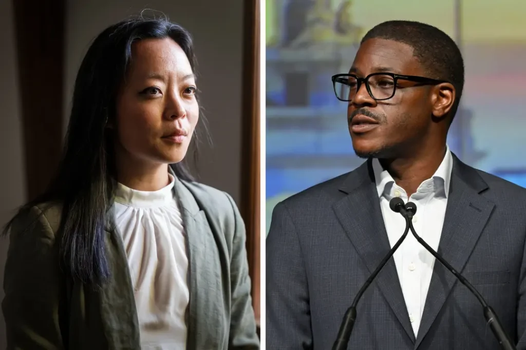 Democratic socialist Francesca Hong’s upset bid falls short as establishment favourite David Crowley wins Wisconsin governor’s race