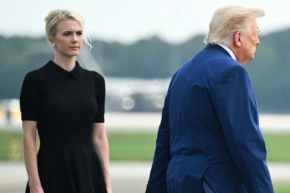 Who is the woman always beside Trump’s printer?