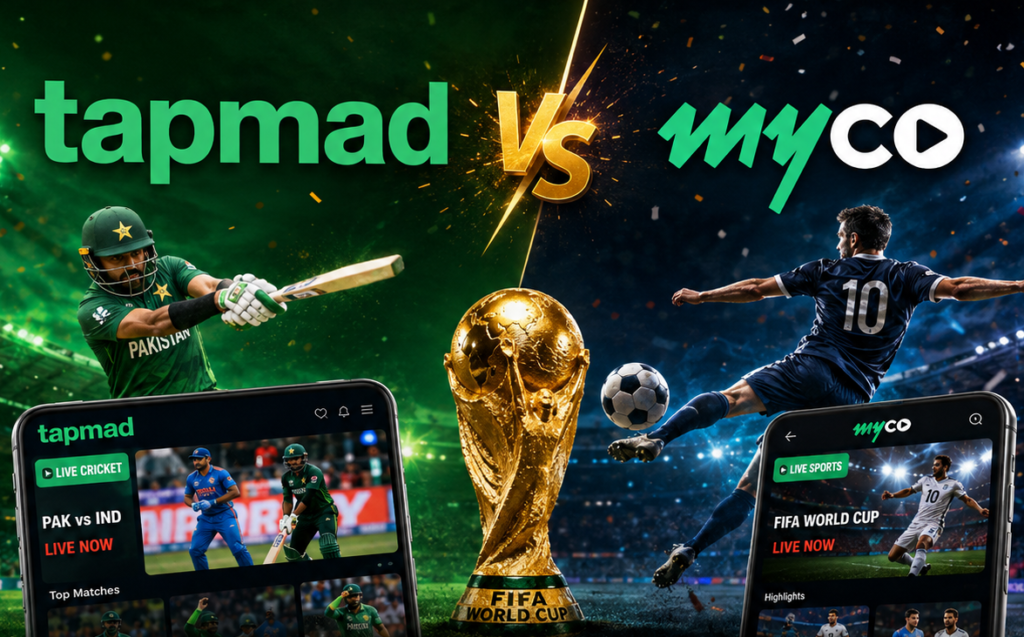 Tapmad vs Myco — Pakistan’s sports streaming war and who is winning the market in 2026