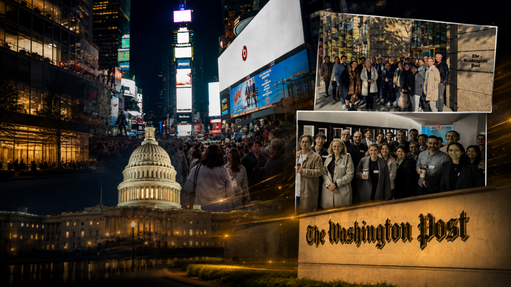 WAN-IFRA invites world’s top newsroom leaders to exclusive US media study tour in Washington, Philadelphia and New York — October 2026