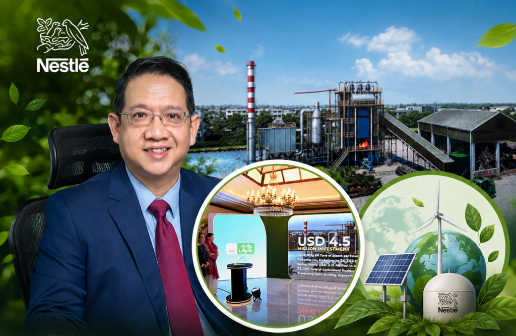 Nestlé Pakistan’s $4.5 million biomass steam plant in Sheikhupura to cut 24,345 tons of CO₂ annually in major sustainability leap